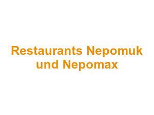 Restaurants Nepomuk und Nepomax Logo