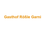 Gasthof Rößle Garni Logo