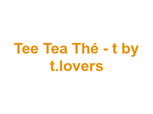 Tee Tea Thé - t by t.lovers Logo