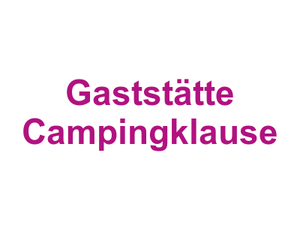 Gaststätte Campingklause Logo