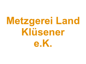 Metzgerei Land Klüsener e.K. Logo