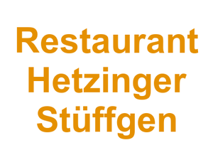Restaurant "Hetzinger Stüffgen" Logo