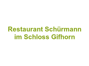 Restaurant Schürmann im Schloss Gifhorn Logo