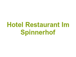 Hotel Restaurant "Im Spinnerhof" Logo