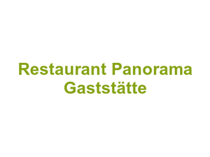 Restaurant Panorama Gaststätte Logo