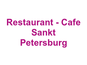 Restaurant - Cafe Sankt Petersburg Logo