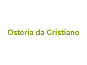 Osteria da Cristiano Logo