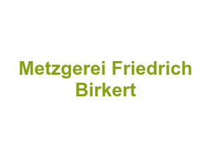 Metzgerei Friedrich Birkert Logo