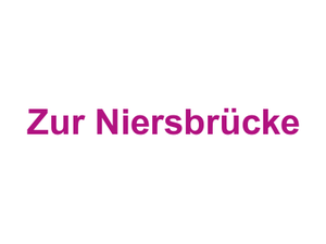 Zur Niersbrücke Logo