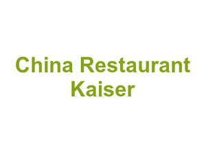 China Restaurant Kaiser Logo