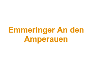 Emmeringer An den Amperauen Logo
