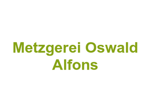 Metzgerei Oswald Alfons Logo