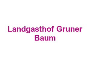 Landgasthof "Gruner Baum" Logo