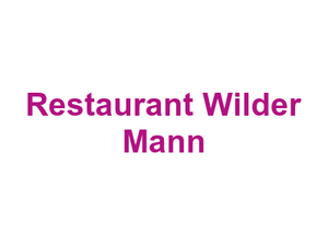 Restaurant Wilder Mann Logo
