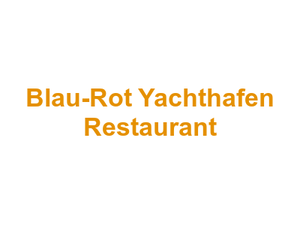 Blau-Rot Yachthafen Restaurant Logo