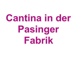 Cantina in der Pasinger Fabrik Logo