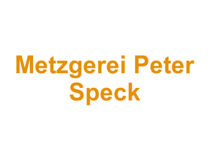 Metzgerei Peter Speck Logo