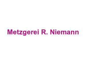 Metzgerei R. Niemann Logo