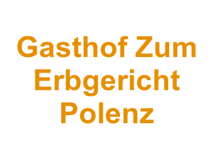 Gasthof Zum Erbgericht Polenz Logo