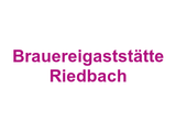 Brauereigaststätte Riedbach Logo