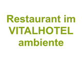 Restaurant im VITALHOTEL ambiente Logo