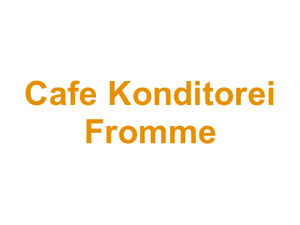 Cafe Konditorei Fromme Logo