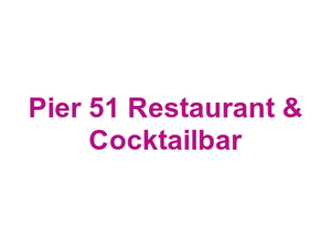 Pier 51 Restaurant & Cocktailbar Logo