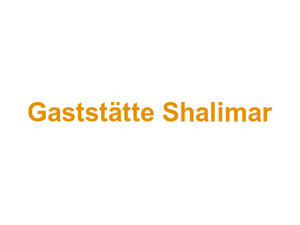 Gaststätte Shalimar Logo