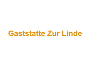 Gaststatte Zur Linde Logo