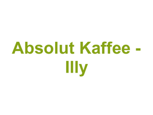 Absolut Kaffee - Illy Logo