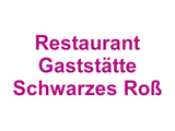 Restaurant Gaststätte Schwarzes Roß Logo