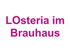 L'Osteria im Brauhaus Logo
