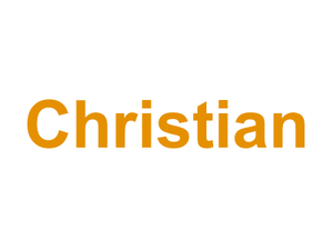 Christian Logo