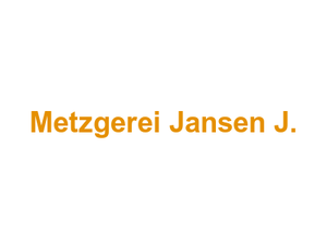 Metzgerei Jansen J. Logo