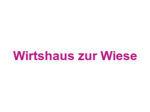 Wirtshaus zur Wiese Logo