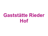 Gaststätte Rieder Hof Logo