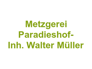 Metzgerei Paradieshof- Inh. Walter Müller Logo