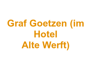 Graf Goetzen (im Hotel Alte Werft) Logo