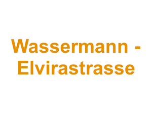 Wassermann - Elvirastrasse Logo