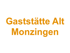 Gaststätte Alt Monzingen Logo