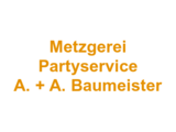 Metzgerei Partyservice A. + A. Baumeister Logo