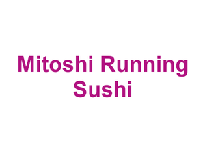 Mitoshi Running Sushi Logo