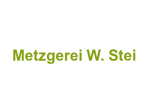 Metzgerei W. Stei Logo
