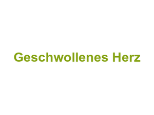 Geschwollenes Herz Logo