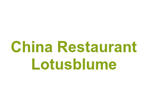 China Restaurant Lotusblume Logo