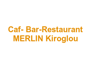 Caf- Bar-Restaurant MERLIN Kiroglou Logo