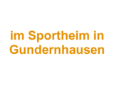 Restaurant & Biergarten im Sportheim in Gundernhausen Logo
