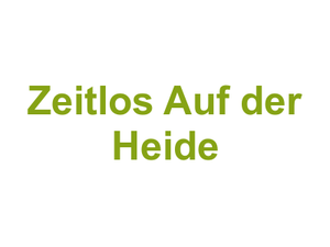 Zeitlos Auf der Heide Logo