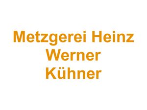 Metzgerei Heinz Werner Kühner Logo