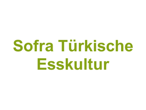 Sofra Türkische Esskultur Logo